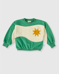 Goldie and Ace Sunshine Piped Panel Sweatshirt