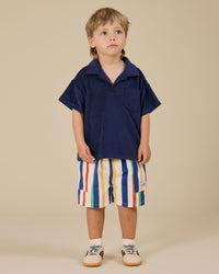 Goldie and Ace Oversized Terry Polo Shirt