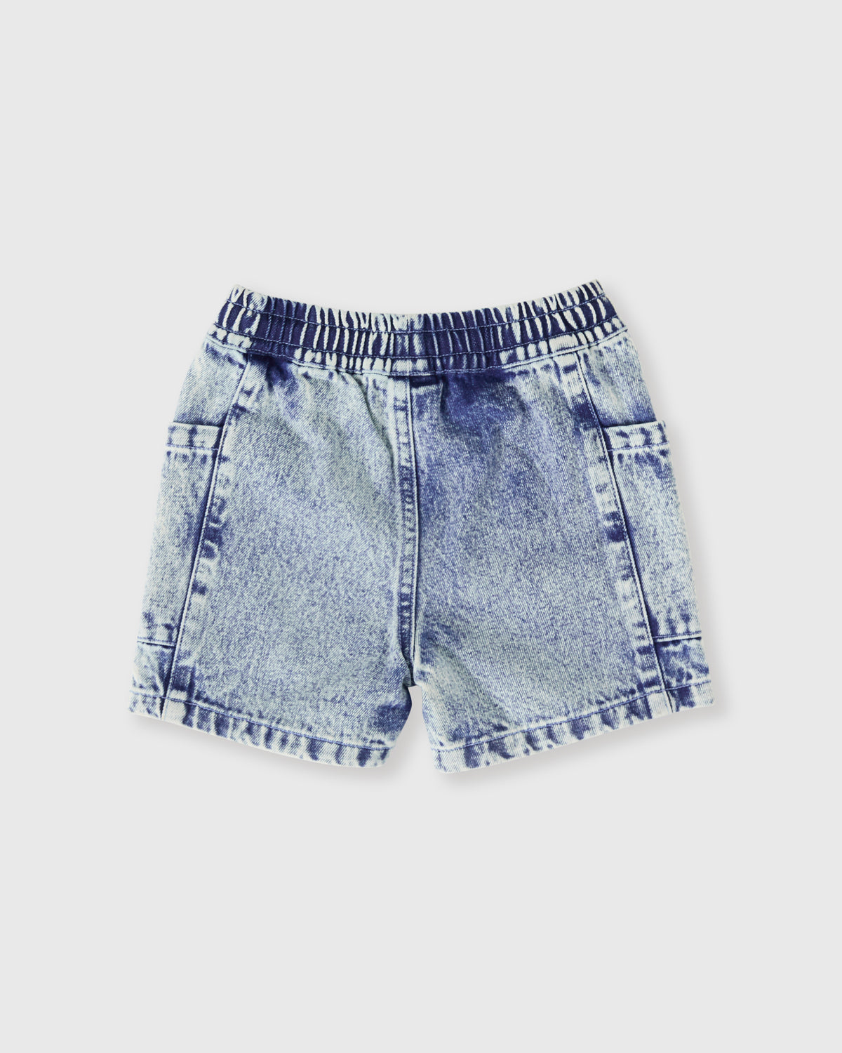 Goldie and Ace Noah Denim Pocket Shorts Light Denim