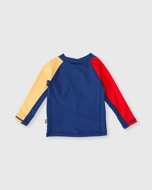 Goldie and Ace Nautical Flag Rash Guard