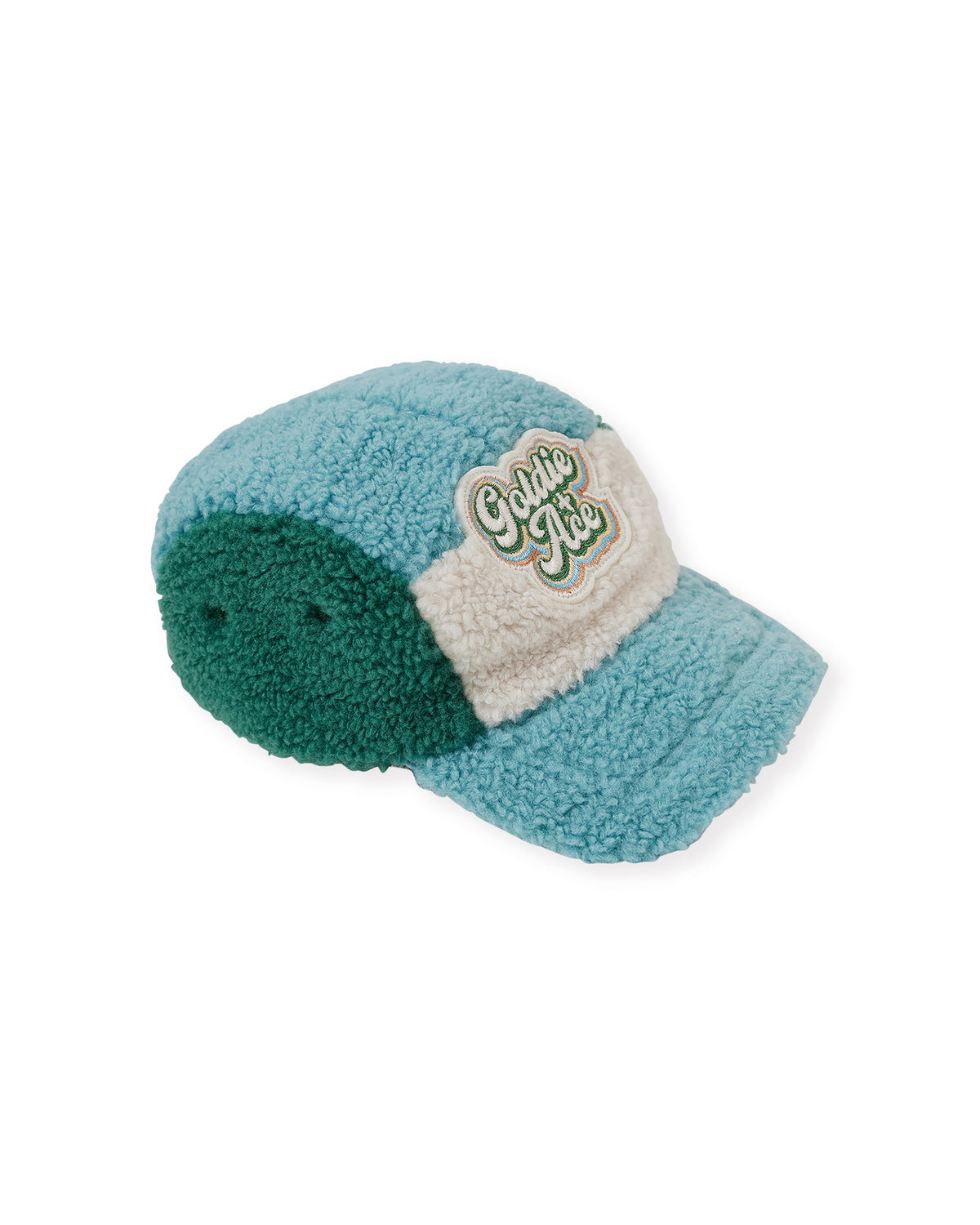 Goldie and Ace BLAIR SHERPA CAP TEAL/CREAM/DARK