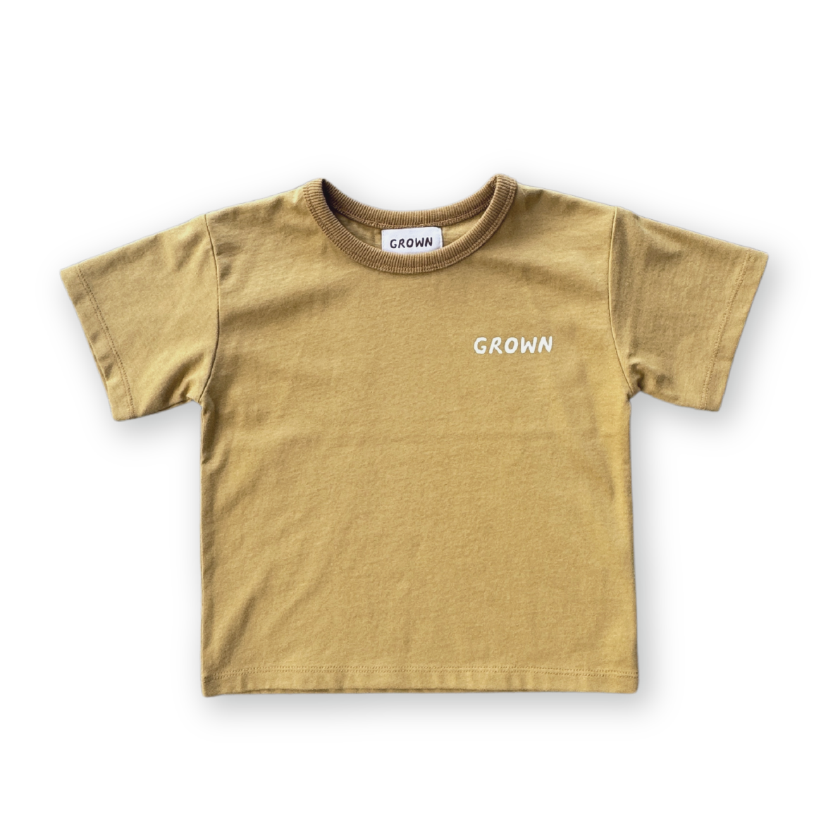 Grown Sunshine Tee-Mustard
