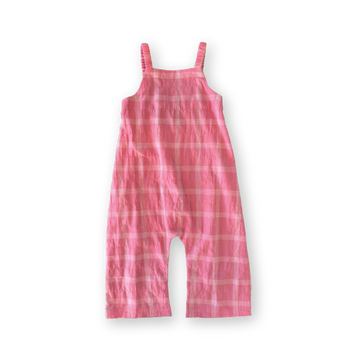 Grown Cotton Check Playsuit
