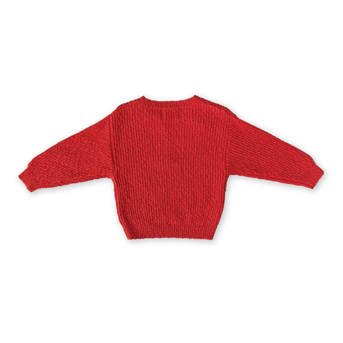 Grown Organic Textured Knit Pull Over-Sauce