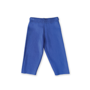 Grown Organic Tape Milano Knit Pant-Cobalt
