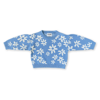 Grown Organic Wild Flower Knit Pull Over
