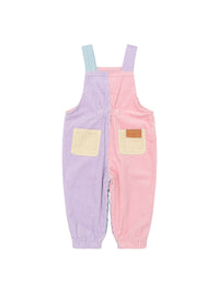 Huxbaby BLUSH COLOUR BLOCK OVERALL