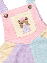 Huxbaby BLUSH COLOUR BLOCK OVERALL