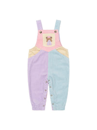 Huxbaby BLUSH COLOUR BLOCK OVERALL