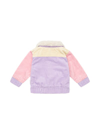 Hxbaby BLUSH  COLOUR BLOCK CORD JACKET