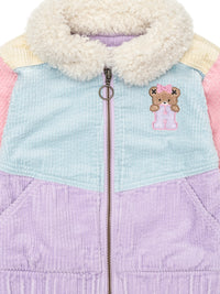 Hxbaby BLUSH  COLOUR BLOCK CORD JACKET