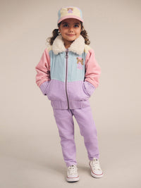 Hxbaby BLUSH  COLOUR BLOCK CORD JACKET