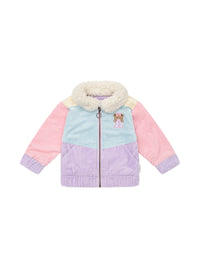 Hxbaby BLUSH  COLOUR BLOCK CORD JACKET