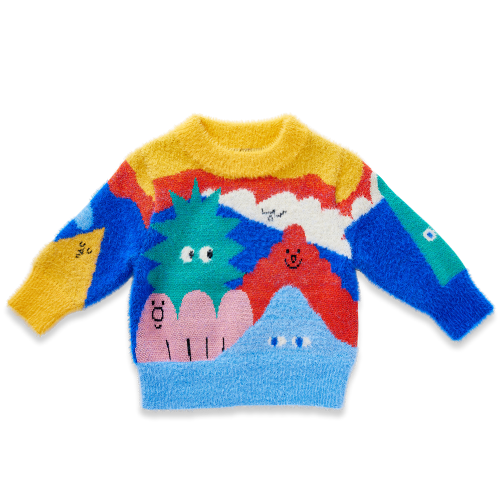 Halcyon Nights Mount Wiggly Knit Jumper