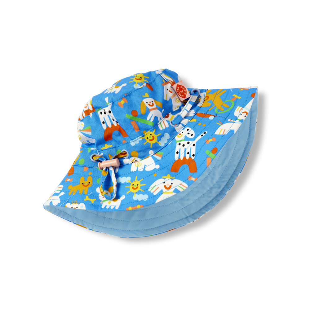 Halcyon Nights Puppy Park Kids Sun Hat