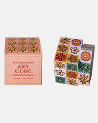 Journey Of Something Art Cube - Flower Pop
