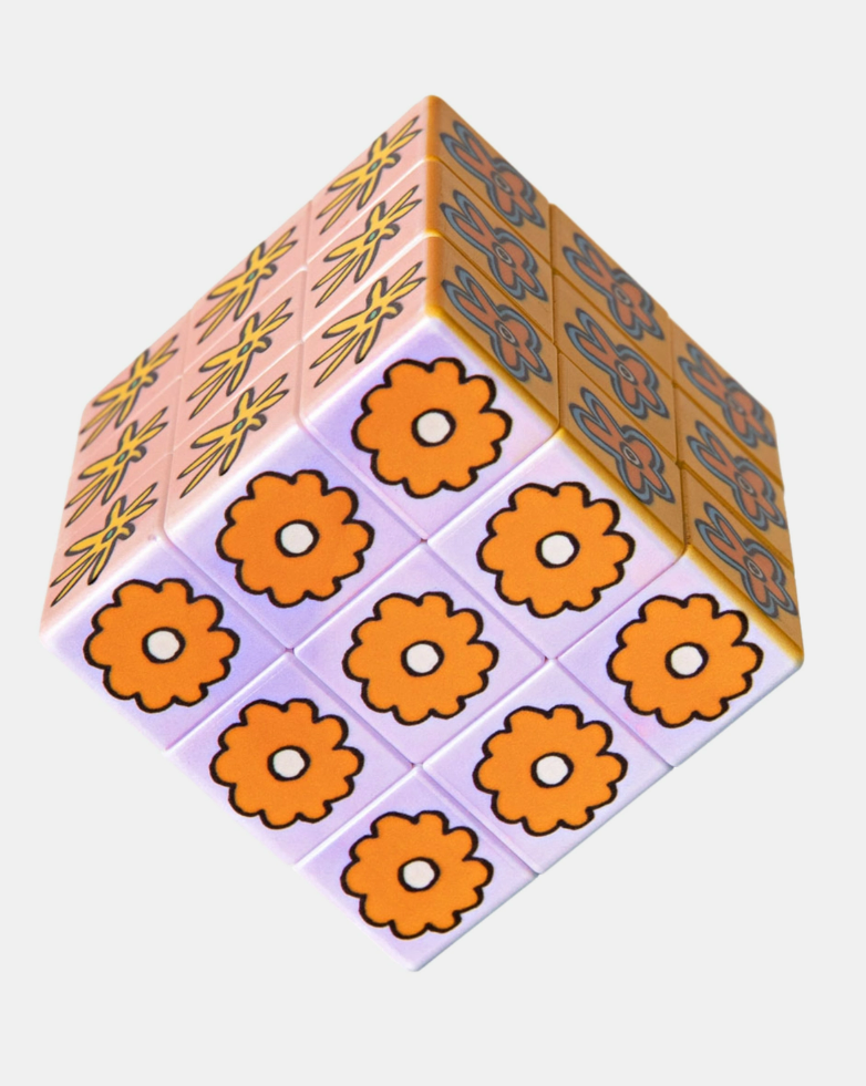 Journey Of Something Art Cube - Flower Pop