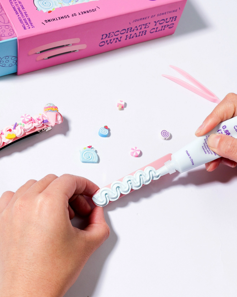 Journey Of Something Decorate Your Own Hair Clips