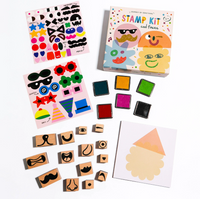 Journey Of Something Stamp Kit - Cool Faces