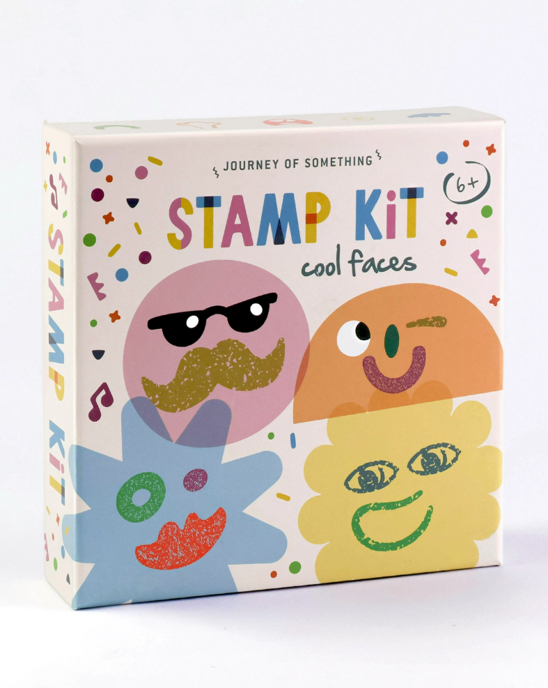 Journey Of Something Stamp Kit - Cool Faces