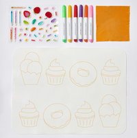 Journey Of Something Wipeable Silicone Colouring Mat - Sweet As