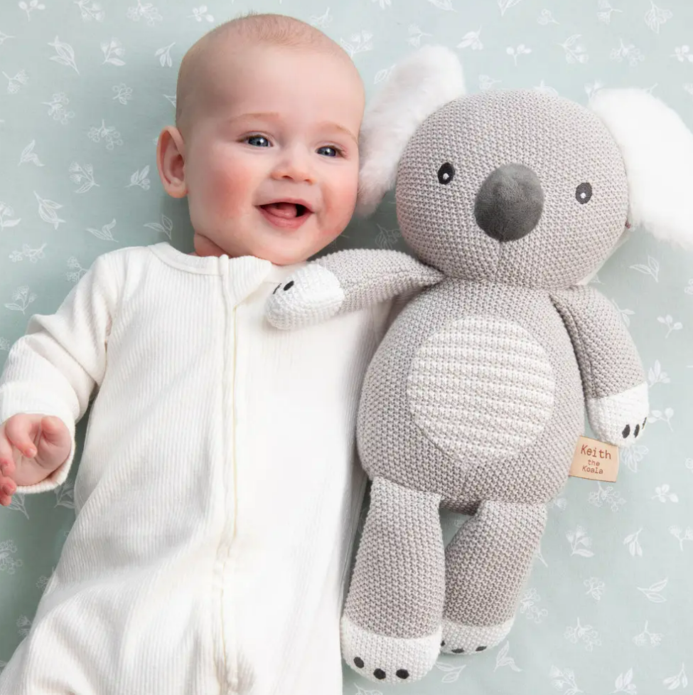 Living Textiles Knitted Toy - Keith the Koala