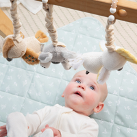 Living Textiles 2pk Stroller Toy - Koala & Cockatoo