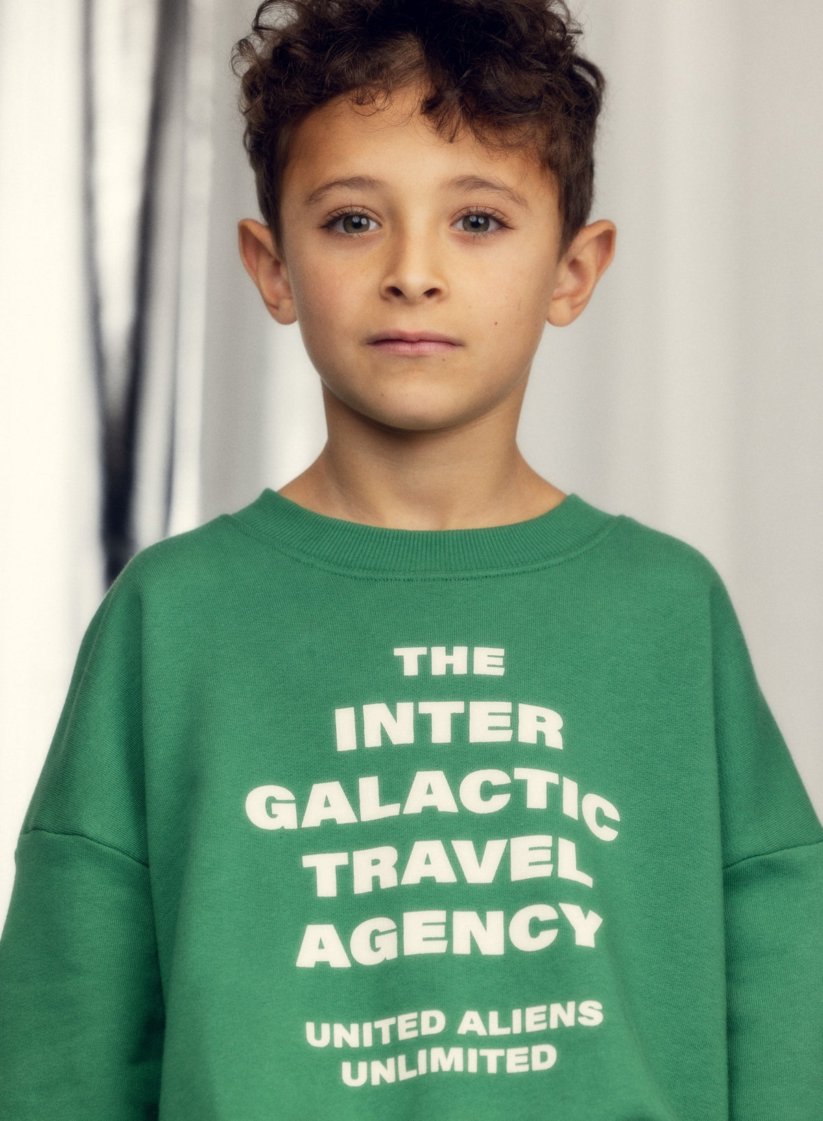 Mini Rodini Travel Agency Sweatshirt Green
