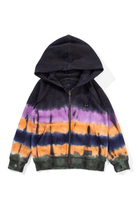 Munster Kids HALF DIP HOODY Black