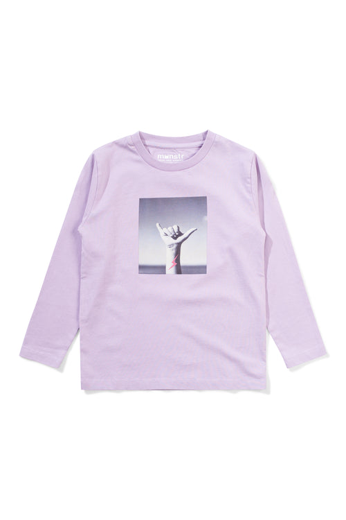 Munster Kids HANGLOOSE LS TEE Lilac