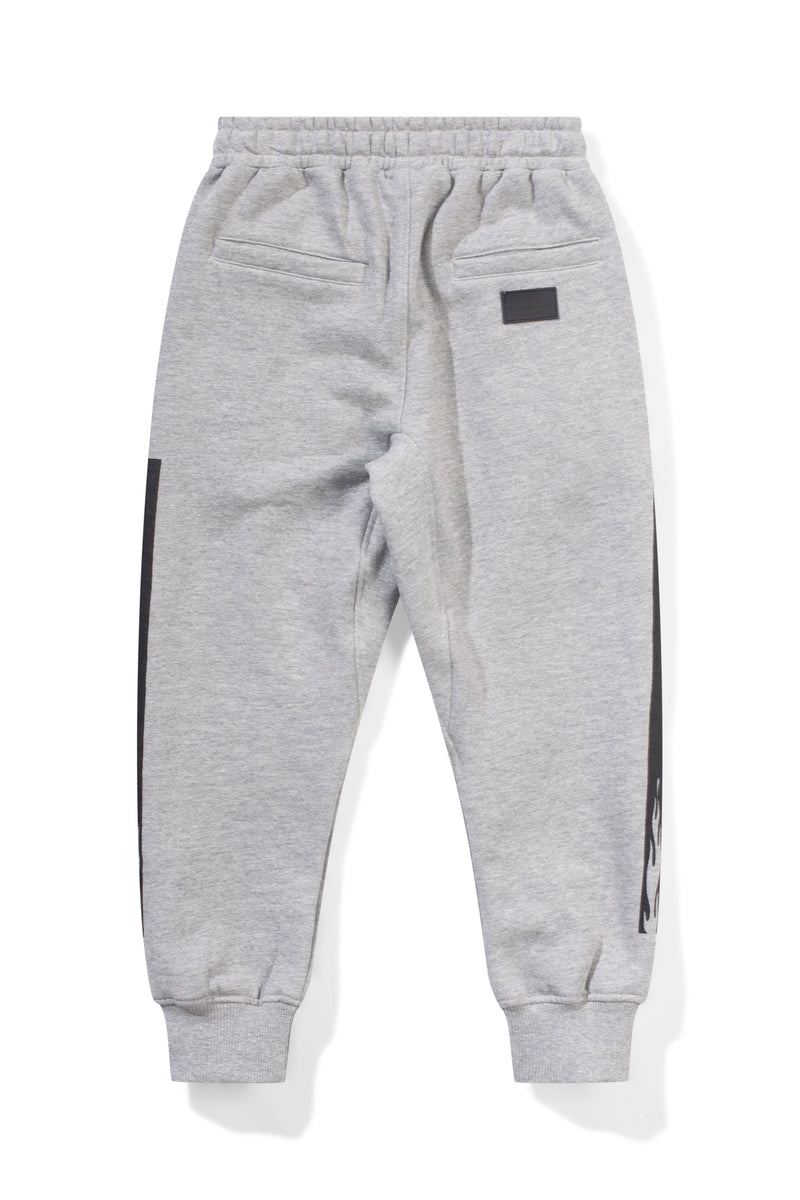 Munster Kids 2 Flames Pant Grey Marle