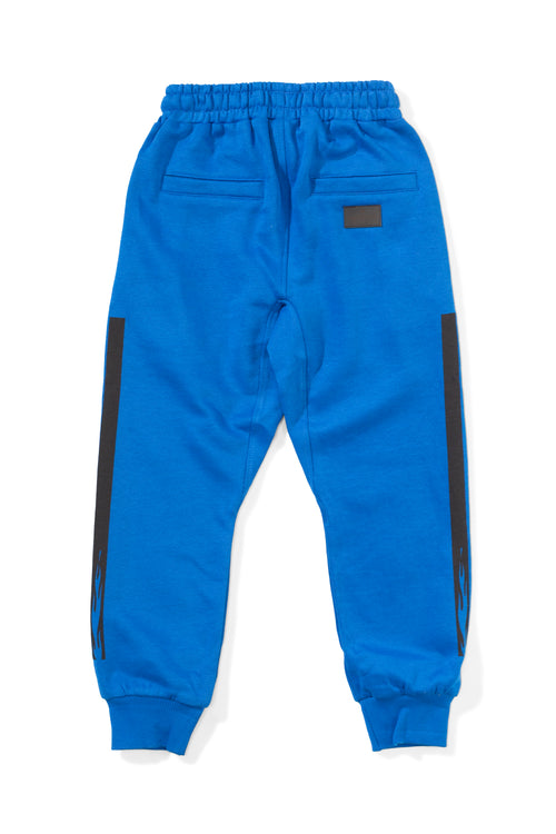 Munster Kids 2 Flames Pant Royal Blue