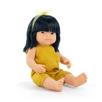 Miniland - Baby Doll Asian Girl 38Cm