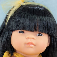 Miniland - Baby Doll Asian Girl 38Cm