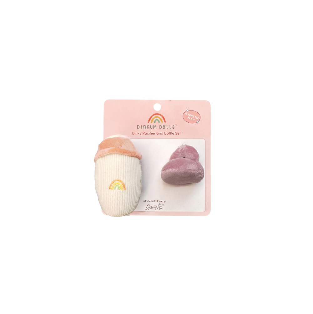 Dinkum Dolls Magnetic Bottle & Pacifier Set