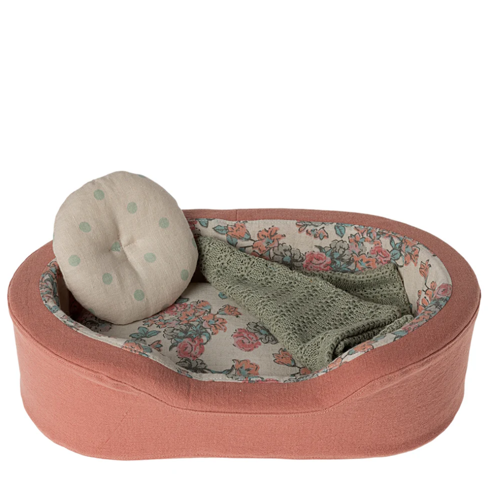 Maileg Cosy Basket Small Coral