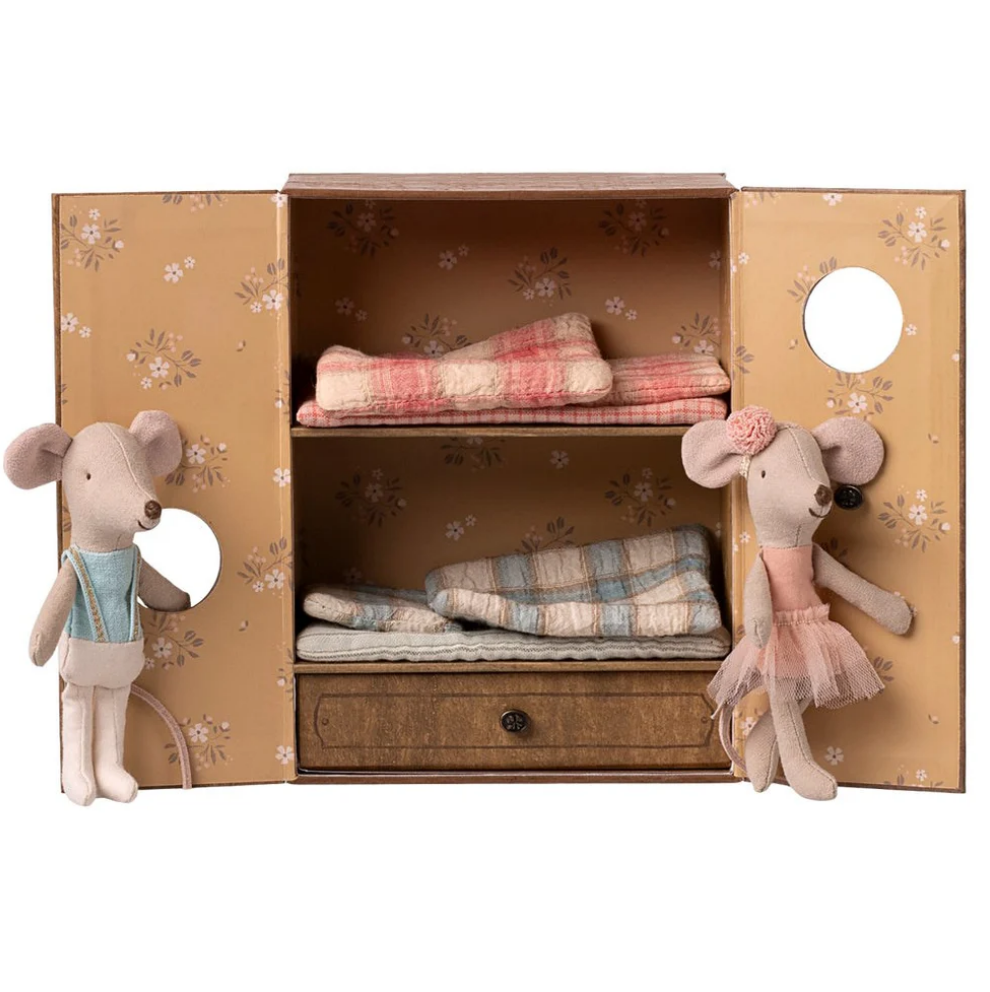 Maileg Ballet Mice Dance Studio Little Sister and Brother *arriving late november