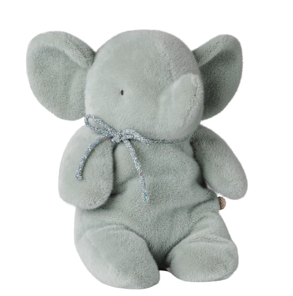 Maileg Elephant Plush Medium Vintage Mint