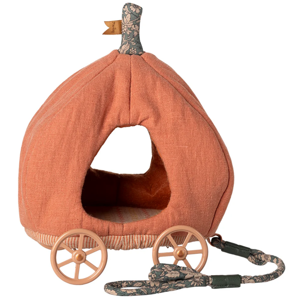 Maileg Pumpkin Carriage Mouse
