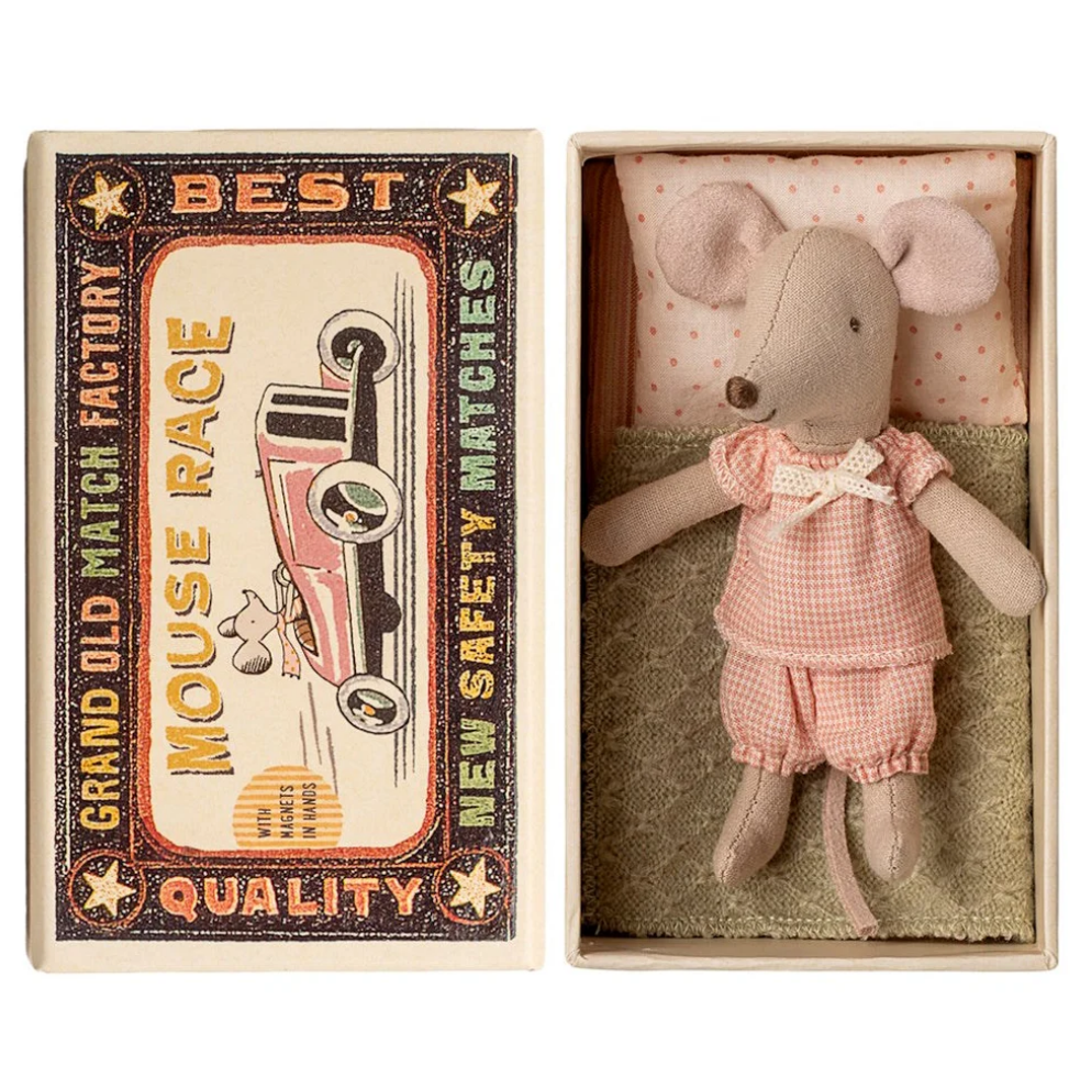 Maileg Little Sister Mouse in Matchbox 2025 * arriving late november