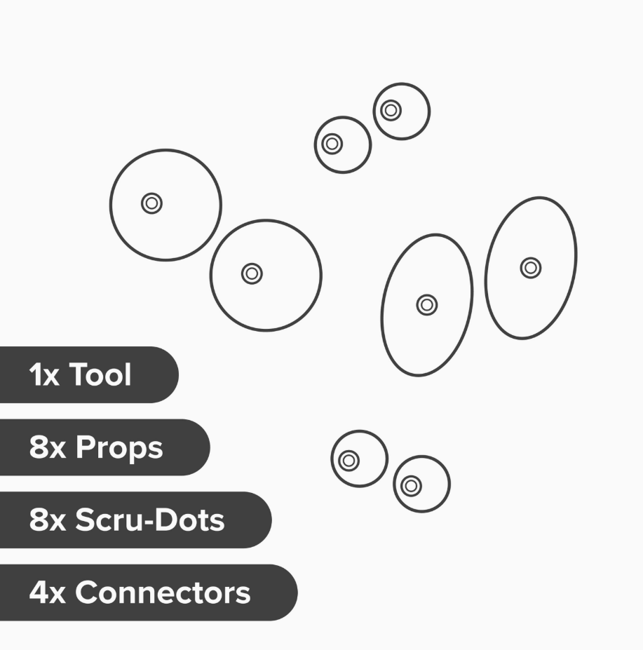 Makedo Deco-Props | Googlies