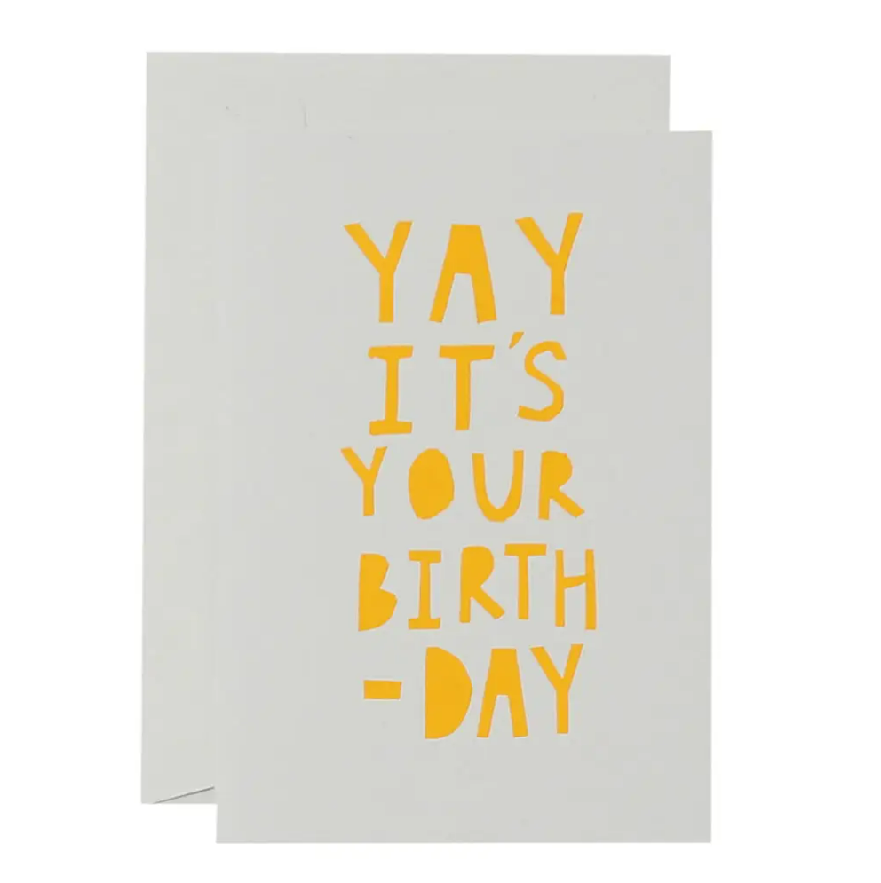 Me And Amber Yay It's Your Birthday Greeting Card