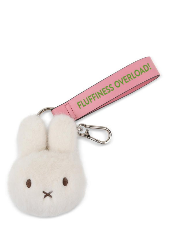 Miffy ECO Fuzzy Offwhite Bag Charm - 11 cm