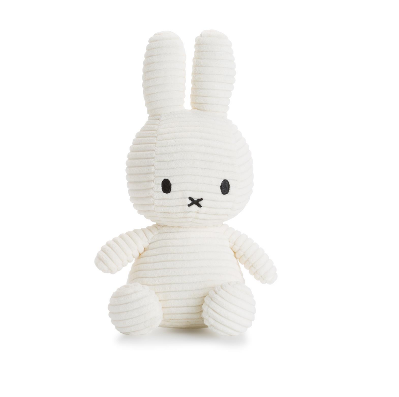 Miffy ECO Corduroy Offwhite - 23 cm