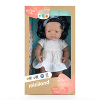Miniland - Baby Doll Latin Girl 38cm