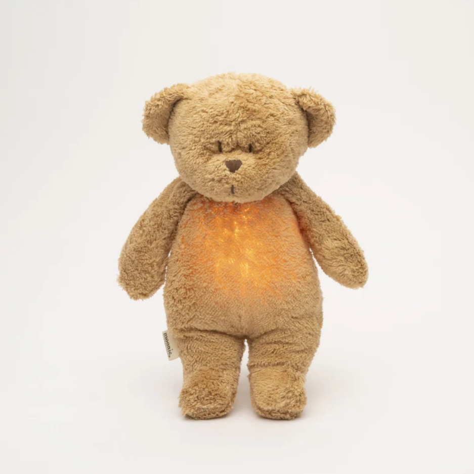 Moonie Organic Humming Bear - Cappuccino