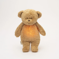 Moonie Organic Humming Bear - Cappuccino