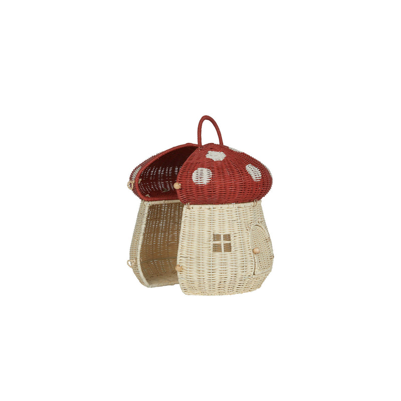 Olli Ella Mushroom Doll House - Red