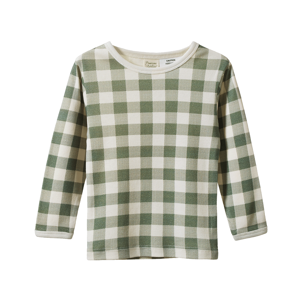 Nature Baby 2 PIECE LONG SLEEVE PYJAMAS Crispin Check