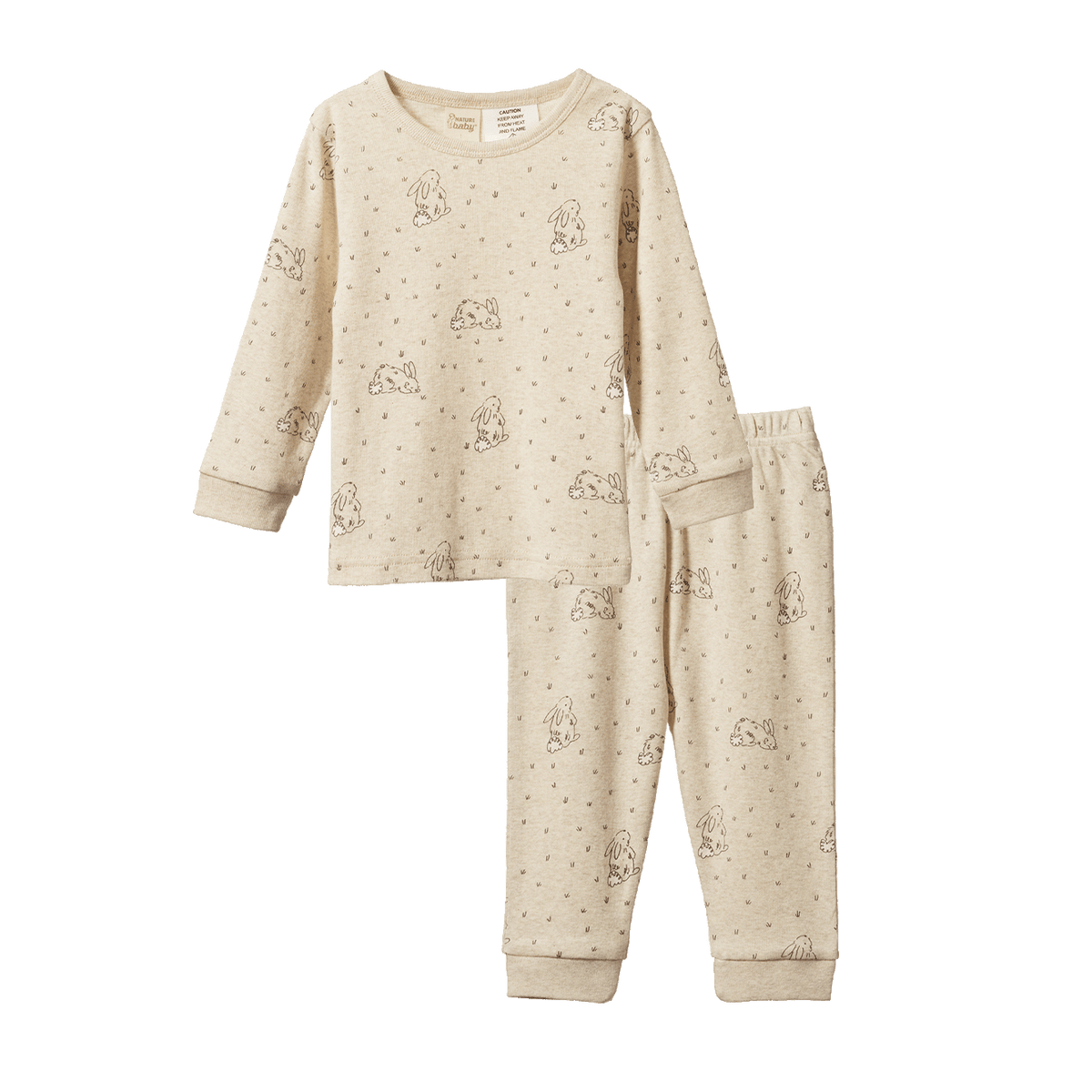 Nature Baby 2 PC LONG SLEEVE PYJAMAS - Bramble Burrow Sleep Print